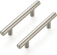 Brushed Nickel Cabinet Pulls – 60 Count, 5 Inch Length for Kitchens & Cupboards