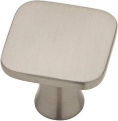*12-Pack* Liberty Lindley 1-3/16″ Satin Nickel Square Cabinet Knob P26803C-SN-C
