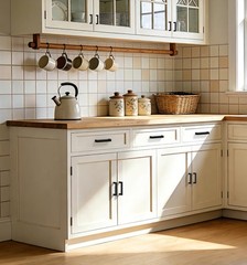 30 Pack 5 Inch Hole Center Kitchen Cabinet Handles – Solid Zinc Alloy Square …