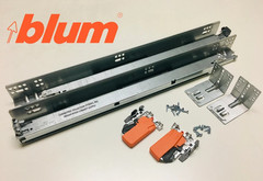 6 Blum TANDEM plus BLUMOTION 563H Soft Close 21″ Drawer Slide Kit – 563H5330B