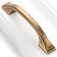 10 Pack Cabinet Pulls 3 Inch Vintage 3 Inches Antique Brass 10 Pack Arch Pull