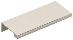 Emtek 87100US14 Edge 3″ Center to Center Finger Cabinet Pull Polished Nickel