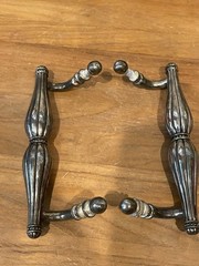 Set of 2 Tuscany Top Knobs M143 Antique Pewter Tuscany