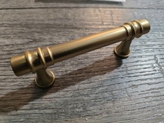 Asidrama 10 Pack 3 Inch(76mm) Hole Center Champagne Bronze Cabinet Pulls Handles