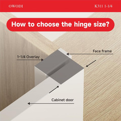 40 Pack Soft Close Concealed Hinges, 105° 3D Cabinet Door Hardware