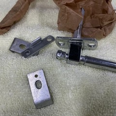 VTG Stanley Cabinet Spring Latch Bright Chromium ~ NOS ~MC4298 ~ LOT OF 7 ~