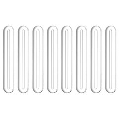 Wall Protector from Furniture, Clear Furniture Bumpers, 3.94”L x 0.63”W, 8 Pcs
