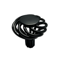 Colester Direct Black Birdcage Kitchen Cabinet Drawer Closet Knob Pull Hardware