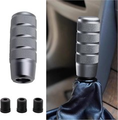 95mm/3.74″ Car Shifter Knob, Aluminum Weighted Automotive Gear Shi Color: Gray