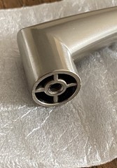 Lot Of Six (6)Top Knobs M1131 Hidra Pull 5 1/16″ (c-c) Brushed Satin Nickel