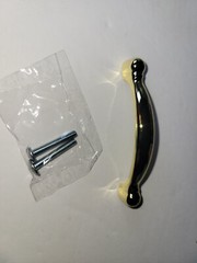 NOS – Amerock BP3441-3 Cabinet Handle Pull 3″cc Allison Bright Brass