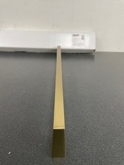 Amerock BP55281BBZ Blackrock 18″ Center Appliance Pull – Golden Champagne