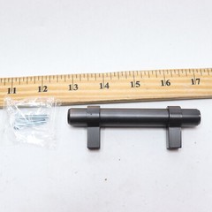 Cosmas Contemporary Bar Cabinet Handle Pull Oil Rubbed Bronze 2-1/2″ Hole Center