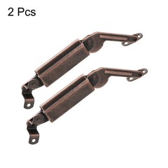 2 Pcs Left Right Spring Lid Hinge, Lid Stay Support Hinges Reddish Bronze