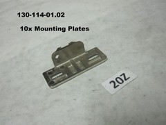 10x QTY Blum Compact 33 Mounting Plates 1-3-8 Overlay 130.114-01.02
