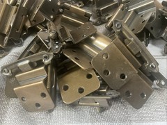 Lot of 90 Amerock Insert Hinges 3/8″ Antique Brass CM 7628-ME Antique English