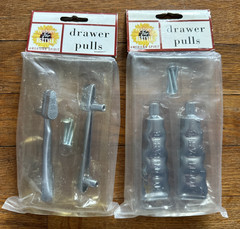 Vintage 1997 2ct Toothbrush 2ct Toothpaste Drawer Pulls New Sealed 4 Pulls Total