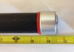 Black Rubber Coated Garage Utility Cabinet Drawer Door Pull Handle 13-7/8″ Qty10
