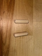 Ikea Sektion Kitchen Cabinet Wooden Dowels Part Number 101351 2 Count