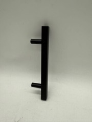 Amerock Bar Pulls Square 3-3/4 in. (96mm) Matte Black Bar Cabinet Pull (10 pack)