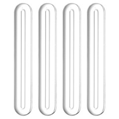 Wall Protector from Furniture, Clear Furniture Bumpers, 3.94”L x 0.63”W, 4 Pcs