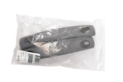 2 Pack Arch Handle Black Plastic Cabinet Drawer Door Pull Replacement CNF-980084