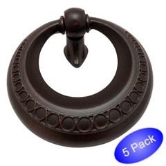 *5 Pack* Cosmas Oil Rubbed Bronze Bail Cabinet Pull #7176ORB