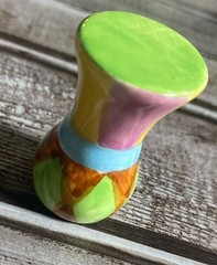 Siro Design Colorful Ceramic Cabinet Knob w/ Screw New Single Drawer Pull