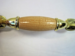 Belwith Polished Brass & Oak 3″ Centers 27 Cabinet Drawer Pull Hardware NEW