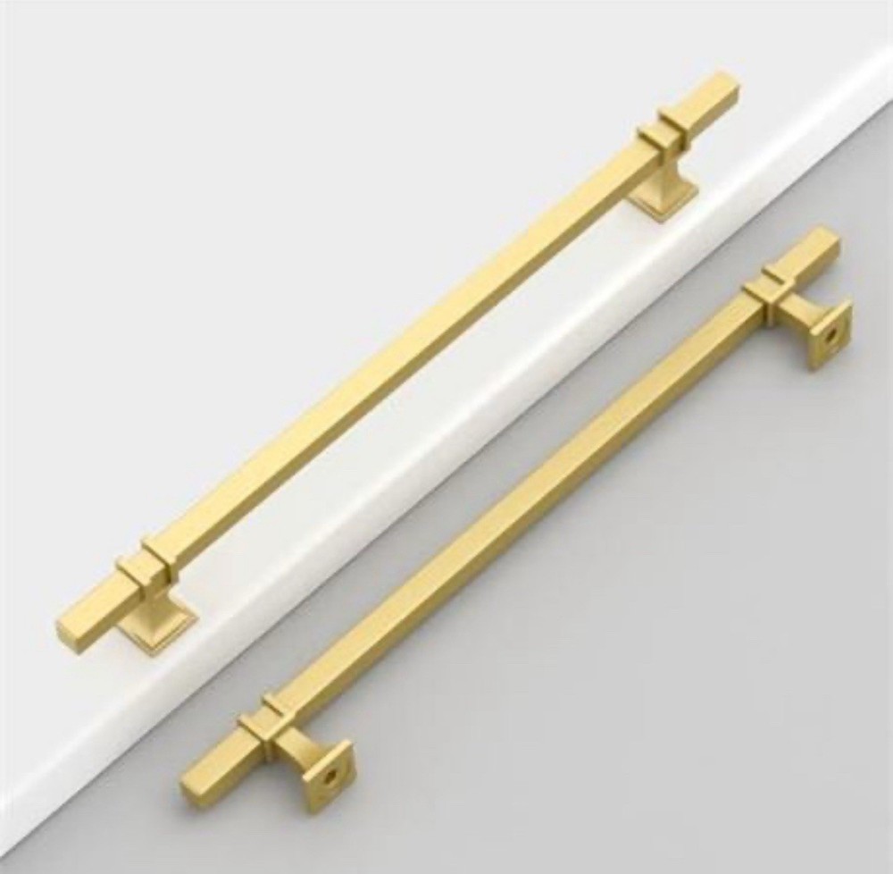 Coinkoly 6 Pack Gold 12.6 Inch(320mm) Hole Center Kitchen Cabinet Handles B