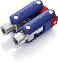 Control Cabinet Key Double-Joint Folding Tool with Magnets, Zinc Die-Cast and