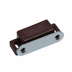 20PCS Brown Magnetic Door Catches Cupboard Wardrobe Kitchen Cabinet Latch Catch