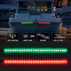 Ribbonflex Pro 18 In. Red Green Waterproof IP67 LED Tape Light 60 Leds/M