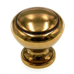 Belwith Tranquility Lancaster Hand Polished Brass 1 1/4″ Cabinet Knob P548-LP