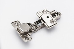 (50 Pieces) Full Overlay Soft Closing Frameless Cabinet Door Hinge with Screws