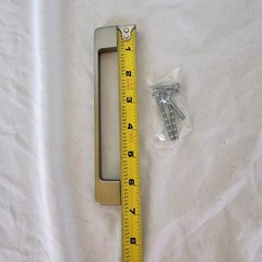 Rergy Cabinet Pulls 10Pack Brushed Satin Nickel 6-1/4inch Hole Center Zinc Alloy