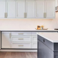 6Inch 152mm Matte Gold Cabinet Pulls Brushed Satin Handles Kitchen 2 PCS