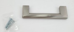 JVJ Hardware 21pcs of Cabinet Pulls, Polished Satin Nickel 96mm c/c – 77746
