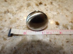 10 New Laurey Polished Chrome Round 1 1/4″ (32mm) Kitchen Cabinet Knobs