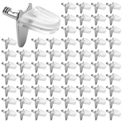 100 Pcs 1/8 Inch (3mm) Shelf Pegs Pins Cabinet Shelf Pegs L-Shaped Holder Bra…