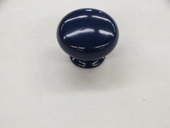 Vintage NOS Amerock # BP770-NB Navy Blue 1 1/8″ Knobs Lot of 6