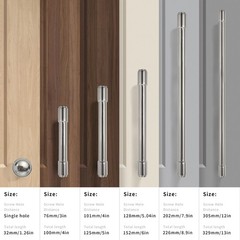 10 PCS 5 Inch Polished Nickel Cabinet Pulls Drawer Cupboard Handle Hardware