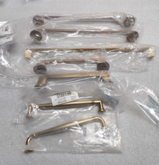 LOT w/ 7 Emtek Gold/Bronze Cabinet Pull Mixed Set