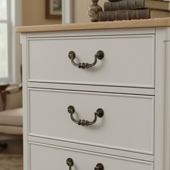 5.5 5 1/2 -Inch Drawer Pulls, 2 Pack 140mm Hole Centers Vintage Style Large D…