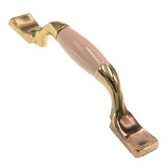 Amerock Royal Family Bright Brass Almond Center 3″ CTC Cabinet Pull BP76240-AL3