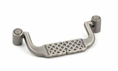 Century Highlander 29243-APH Antique Pewter 3″ Center-Center Drop Cabinet Pull