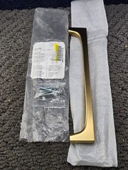 (QTY 3) Amerock BP37427BBZ: Merced Bar Cabinet Pull 8-13/16″ Golden Champagne