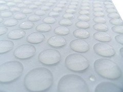 Clear Soft Close Drawer Cabinet Door Bumpers – 8mm x 1.5mm Sound Dampening