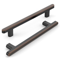 10 Pack 5 Inch128mm Kitchen Cabinet Handles Oil Rubbed Bronze Cabinet Pulls K…