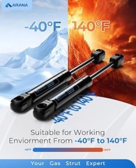 Gas Struts 10 inch 45lb/200N, 10″ Truck Tool Box Shocks, Lift Support 45lbs